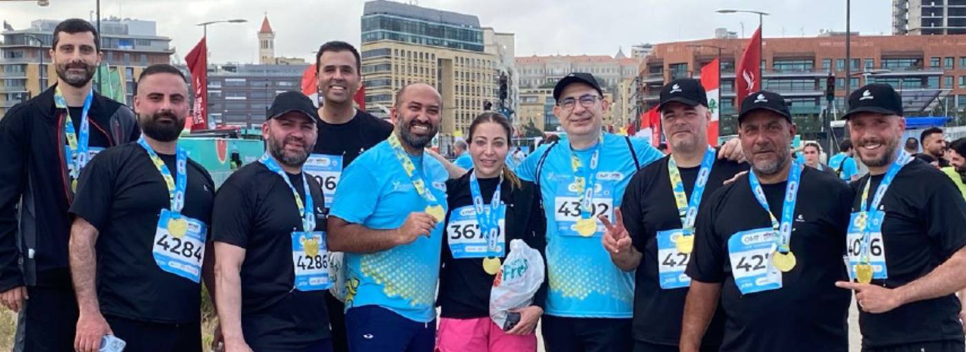 غزاوي تشارك في سباق 10KM Fund Run دعمًا للبنان